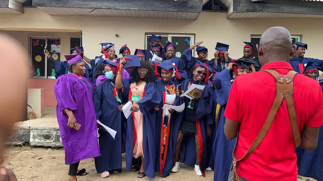 Medical students at Hephzibah College